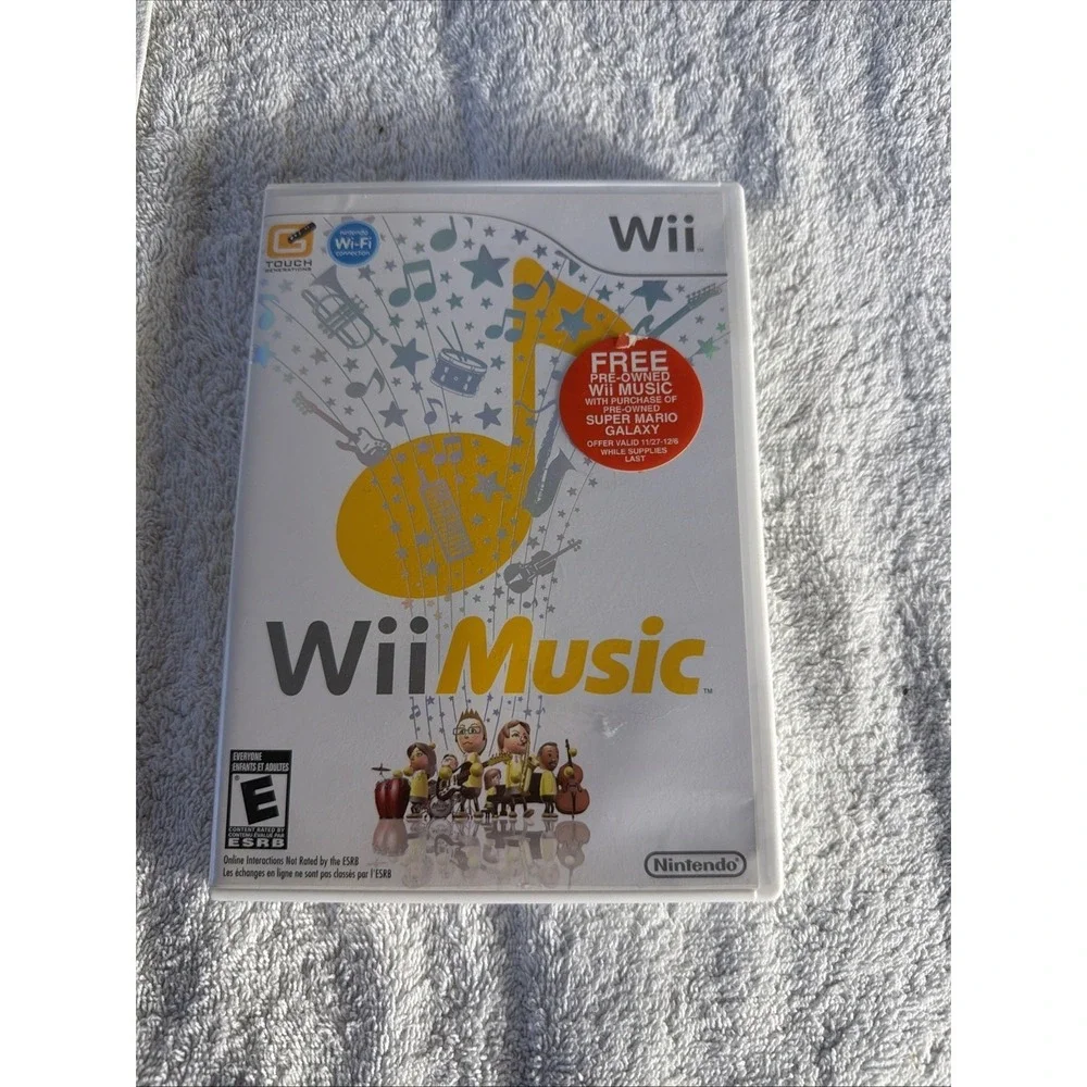 Wii Music (Nintendo Wii, 2008) Complete W/manual